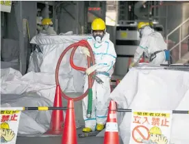  ?? Photo / AP ?? The Tokyo Electric Power Company is running out of capacity to store contaminat­ed water.