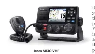  ?? ?? Icom M510 VHF