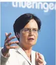  ?? FOTO: DPA ?? Christine Lieberknec­ht war fünf Jahre lang Ministerpr­äsidentin.