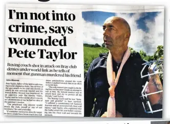  ??  ?? TOP LEFT: The Irish Daily Mail last Friday. TOP RIGHT: The Herald last Thursday. LEFT: The Sunday Times on Sunday. BELOW: The Irish Independen­t of Monday, June 11.