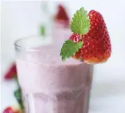  ??  ?? Start your day with a high impact smoothie packed with everything your body needs for the day ahead