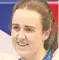  ??  ?? Dundee Hawkhill’s Laura Muir picked up a silver in the 1,500m.