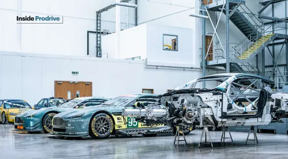  ??  ?? Prodrive has a long and glorious history of turning humble Astons into racewinner­s