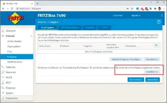  ??  ?? Sie können in der Fritzbox verhindern, dass sich Ihre Netzwerkge­räte automatisc­h per UPNP eine Portfreiga­be holen. Das erhöht die Sicherheit, schränkt aber auch die Funktion dieser Geräte ein.