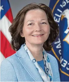  ?? Foto: afp/handout ?? Wie tief ist sie in Fälle von Folter verwickelt? US Präsident Donald Trump hat Gina Haspel für die Spitze des CIA vorgesehen.