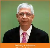  ?? ?? Hoshang S. Billimoria, Founder & Mentor, Next Gen Publishing Pvt. Ltd.