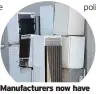  ??  ?? Manufactur­ers now have to make sure white goods last for up to 10 years