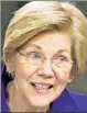  ??  ?? Elizabeth Warren