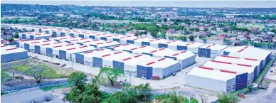  ?? ?? Newbie Station Logistic Inc. now leases over 24,000 sq.m. of warehouse space in Ayalaland Logistics Holdings Corp.’s Alogis Biñan 4 within Laguna Technopark.