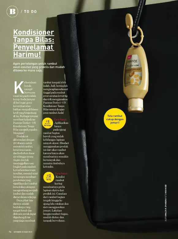 Kondisioner Tanpa Bilas Penyelamat Harimu Pressreader