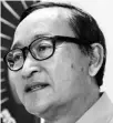  ??  ?? Sam Rainsy