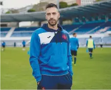  ??  ?? Nuno Oliveira, 32 anos, treinador do Belenenses