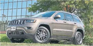  ?? ROB BEINTEMA WHEELS.CA ?? The 2020 Jeep Grand Cherokee Laredo North Edition, in tasteful Walnut Brown.