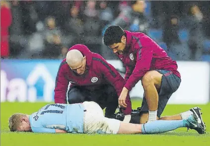  ?? FOTO: GETTY ?? Ederson volvió a ser decisivo para el City y evitó la primera derrota en liga tras parar una pena máxima