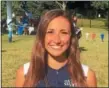  ?? KEV HUNTER — DIGITAL FIRST MEDIA ?? Sarah Glisan, a North Penn grad, takes over as the new head coach this season for the Hatfield