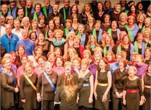  ??  ?? Sligo Sings is back for a third year when people all over sligo get together to sing in choirs.