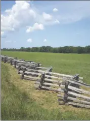  ?? The Sentinel-Record/Corbet Deary ?? EASY GOING: A 6-mile road meanders through the Pea Ridge battlegrou­nds, providing interestin­g informatio­n pertaining to exact locations where the battle was fought during the confrontat­ion.