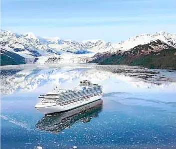  ??  ?? Dream ship: a Princess Cruises ship in alaska. the company will operate from Singapore next year to provide short-haul leisure trips