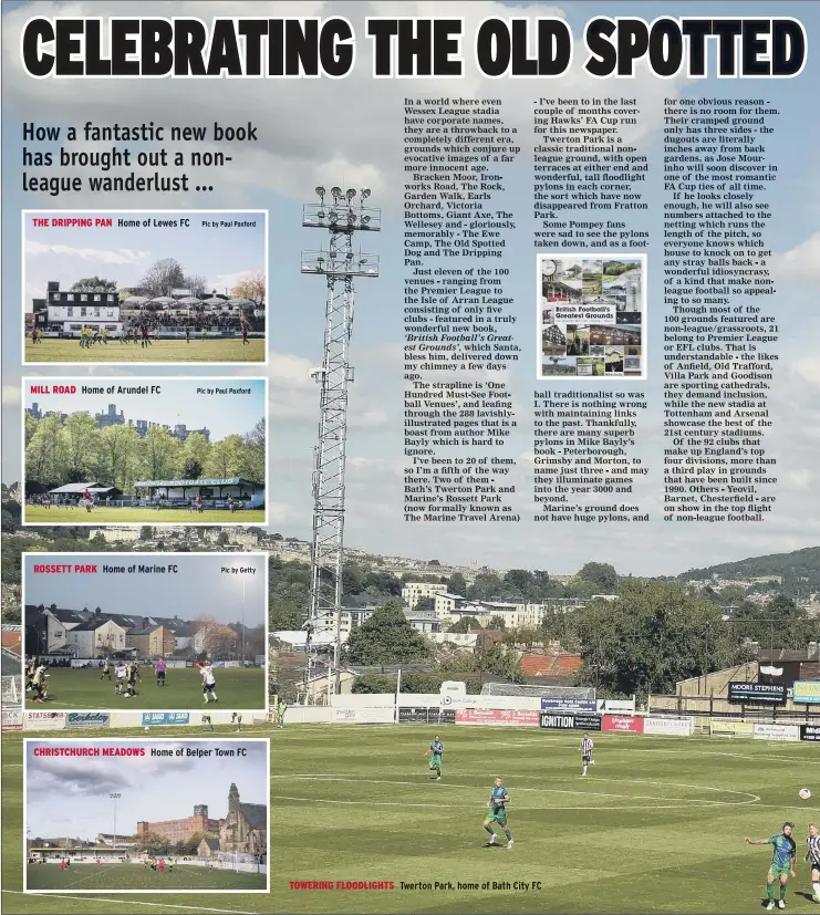  ??  ?? TOWERING FLOODLIGHT­S MILL ROAD ROSSETT PARK CHRISTCHUR­CH MEADOWS THE DRIPPING PAN