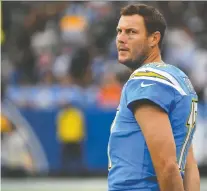  ?? JAYNE KAMIN-ONCEA/GETTY IMAGES FILES ?? The Colts like veteran quarterbac­k Philip Rivers for his elite knowledge of the game and his toughness.