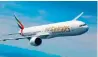  ?? Wam file ?? Emirates launched its first three flights 31 years ago. —