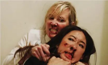  ??  ?? Anne Heche and Sandra Oh in Catfight. Photograph: PR