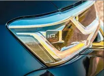  ??  ?? DETALLES. El VW Taos cuidó cada uno de sus detalles tanto en su interior como en el exterior, sobre todo en sus luces Led.