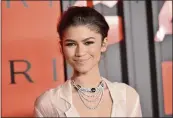  ?? STEVEN FERDMAN — GETTY IMAGES, FILE ?? Zendaya is set to portray the late singer Ronnie Spector in a biopic based on Spector’s memoir, “Be My Baby.”