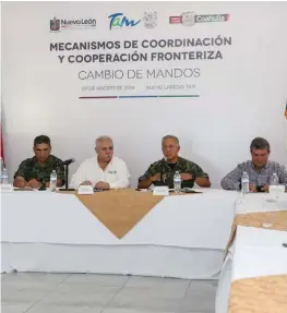  ?? CORTESÍA ?? La reunión ocurrió en Nuevo Laredo.