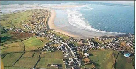  ??  ?? Enniscrone, nestled along the Atlantic Ocean.