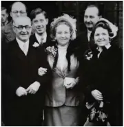  ??  ?? Left: May and Elizabeth, Cullen’s daughter and granddaugh­ter Above: Cullen on her wedding day Below: She enters Parliament, October 26, 1948