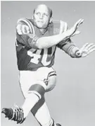  ?? BALTIMORE SUN ?? A game-changer, Colts cornerback Bobby Boyd intercepte­d 57 passes in a nine-season career with Baltimore (1960-68).