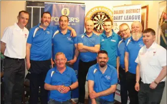  ??  ?? Shield Group B runners-up Valley Inn of Dunleer.