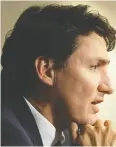  ??  ?? Justin Trudeau