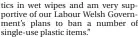  ?? ?? in wet wipes and am very supportive of our Labour Welsh Government’s plans to ban a number of single-use plastic items.”