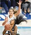  ?? THE WINSTONSAL­EM JOURNAL ?? Forward Maddy Westbeld (top), a Fairmont High School product, has started all 30 games for Notre Dame this season. The third-seeded Irish face No. 14 Southern Utah on Saturday in the first round of the NCAA Tournament.
