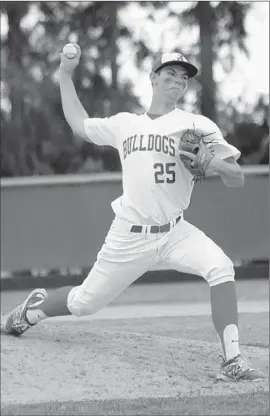  ?? Dave Attaway ?? JONATHAN BUCKLEY, pitching for Chino Hills Ayala in a game last May, learned he had Type 1 diabetes when he was 12 years old.