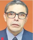  ?? ?? Abg. Paublino Escobar Garay (52). Doctor en Ciencias Jurídicas por la Universida­d Nacional de Pilar, exjuez penal. Es actual defensor adjunto.