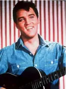  ??  ?? Elvis Presley performing in the 1964 film Roustabout