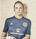  ??  ?? 0 Joelle Murray: Hibs and Scotland defender is back.