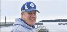  ?? BRENDAN AHERN/THE NEWS ?? John Lakerman is retiring after 36 years as harbour manager at the Caribou Fisherman’s wharf.