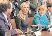  ?? FOTO: DPA ?? Zur amerikanis­chen Delegation gehörte auch Trumps Tochter Ivanka.