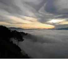  ??  ?? Sagada at dawn. It’s not every day that you witness this beauty.