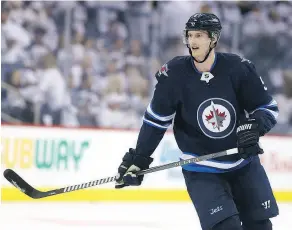  ?? JASON HALSTEAD / GETTY IMAGES ?? Defenceman Tyler Myers and his Winnipeg teammates are well aware of all the hoopla around the upcoming series against the Predators.