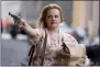 ?? ALISON COHEN ROSA — WARNER BROS. PICTURES VIA AP ?? Elisabeth Moss acts in a scene from “The Kitchen.”