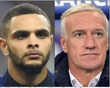  ?? (Photos AFP) ?? Après Valbuena et Benzema, Deschamps se serait bien passé d’une nouvelle affaire.