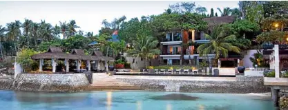  ??  ?? Abacá Boutique Resort + Spa in Mactan Island, Cebu