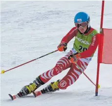  ?? FOTO: BERNHARD KREMPL ?? Der Weingarten­er Julian Seubert ist vor der Junioren-Weltmeiste­rschaft im Telemarksk­ifahren in guter Form.