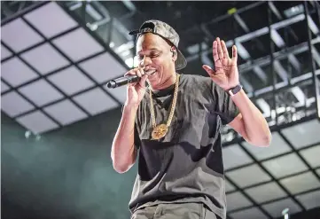  ??  ?? Jay-Z’s 13th album is certainly his best effort in a while. — WP-Bloomberg photo