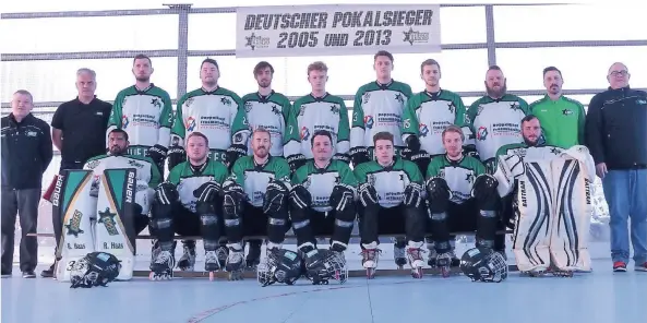  ?? FOTO: CHIEFS ?? Das neue Team des SV Uedesheim Chiefs für die Zweitliga-saison 2019.